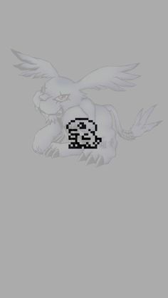 an image of the pokemon logo on a gray background