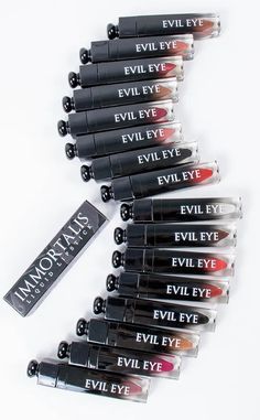 When you know, you know. Our new Evil Eye matte lipsticks are everything you crave in one swipe: insanely smooth applicating, high pigmentation and 16 seriously stunning shades. "Don't bite off more than you can chew... unless it's chocolate, then that's understandable." Beautiful cool-toned, medium-brown colour High pigmentation Extremely long-lasting wear Includes an applicator wand for easy applying Contains 0.22 fl oz / 6 grams Vegan and cruelty-free Remove with coconut oil, argon oil or any Dark Berry Lipstick, Mauve Matte Lipstick, Dusty Rose Lipstick, Burgundy Matte Lipstick, Dark Brown Lipstick, Ruby Red Lipstick, Crimson Lipstick, Red Matte Lipstick, Pink Matte Lipstick