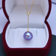 12-13mm Purple Freshwater Pearl & Y Shape Necklace - House Of Pearls Elegant Purple Pearl Necklace For Formal Occasions, Elegant Purple High Luster Jewelry, Elegant High Luster Purple Jewelry, Elegant Lavender Pearl Necklace With Round Beads, Elegant Purple Pearl Necklace For Wedding, Elegant Purple Jewelry With Pearl Pendant, Elegant Purple Pearl Pendant Necklace, Elegant Lavender Jewelry With Round Beads, Elegant Lavender Round Bead Jewelry