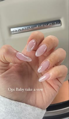 Nagellack Trends, Milky Nails, Her Nails, Classy Acrylic Nails, روتين العناية بالبشرة, Neutral Nails, Minimalist Nails, Opi Nails, Classy Nails