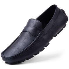 Finding the right shoe that looks great and feels awesome is a hard feat to conquer, we have got you covered with a fashionable everyday shoe with the comfort you crave - it is the shoe that makes the man, and you consider yourself “The fashion-forward Dude”; so go ahead and indulge. Black Leather Slip-resistant Loafers, Casual Slip-resistant Plain Toe Loafers, Casual Leather Slip-resistant Loafers, Casual Slip-on Dress Shoes Slip-resistant, Casual Slip-on Dress Shoes With Slip-resistant Sole, Casual Black Slip-resistant Loafers, Casual Black Slip-resistant Dress Shoes, Casual Moc Toe Slip-resistant Loafers, Casual Slip-resistant Moc Toe Loafers