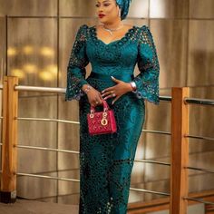 Wedding Guest, Lace Style, Owanbe Dress, Dress for Ladies & Women, Nigerian Trendy Gown/ Luxurious Wedding Dress - Etsy Nigerian Lace Dress, Lace Styles For Wedding, Lace Dress Classy, Nigerian Lace Styles Dress, Nigerian Lace Styles, Dress For Ladies, African Lace Styles, Long African Dresses, Styles Dress