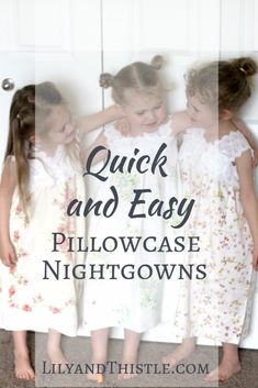 Pillowcase Nightgown, Diy Chemise, Easy Pillowcase, Kids Nightgowns, Toddler Nightgown, Nightgown Pattern, Girls Nightgown, Sewing Kids Clothes, Purple Christmas