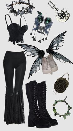 Dark Witch Core Outfits, Witch Core Outfits, Nana Core, Dark Witch Aesthetic, Witch Aesthetic Outfit, Diy Armor, Goth Ideas