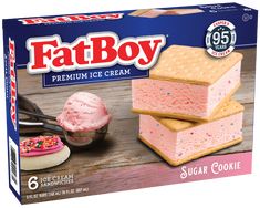 Sugar Cookie Ice Cream Sandwich, Cookie Ice Cream Sandwich, Childhood Snacks, Cookie Ice Cream Sandwiches, Aldi Finds, Cookie Ice Cream, Sonic Videos, Premium Ice Cream, Ice Cream Brands