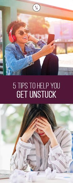 We all have moments of fear, anxiety, worry, and frets. Sometimes it can feel like that fear takes over everything and our work, our self-care, and our big dreams for the future grind to a halt. Here are five tips for getting unstuck. Dreams For The Future, Getting Unstuck, Get Unstuck, Big Dreams, Do Something, Natural Remedies, Self Care, No Worries