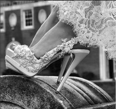 Our NEW custom made #PninaTornaishoeline #comingsoon Designer Wedding Shoes, Couture Bridal Gowns, Pnina Tornai, Kleinfeld Bridal, Loving Friends, Fantasy Wedding, Wedding Heels