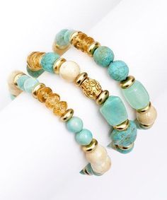 Please Wait, Turquoise Beads, Beautiful Bracelet