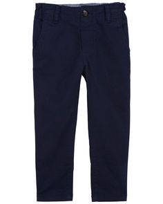 With plenty of stretch for ultimate classroom comfort, these uniform chinos are a must have for back to school! Pair with his favorite tops for effortlessly cool style. Navy Fitted Casual Chinos, Navy Business Casual Chinos, Navy Casual Chinos For Business Casual, Cotton School Uniform Bottoms, Navy Cotton Chinos For Work, Navy Cotton Chinos With Pockets, Classic Blue Cotton Chinos, Navy Cotton School Bottoms, Navy Cotton Bottoms For School