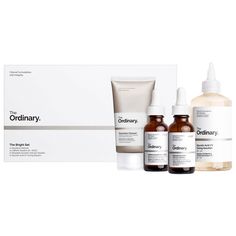 A set that gently cleanses the skin, targets the look of dark circles, promotes visibly radiant and healthy-looking skin, and provides mild exfoliation.Skin Type: Normal, Combination, and Oily Skincare Concerns: Fine Lines/Wrinkles, Acne/Blemishes, and Dark CirclesIngredient Callouts: Free of parabens, formaldehydes, formaldehyde-releasing agents, phthalates, mineral oil, retinyl palmitate, oxybenzone, coal tar, hydroquinone, sulfates SLS & SLES, triclocarban, triclosan, and contains less th Squalane Cleanser, The Ordinary Squalane, The Ordinary Glycolic Acid, Glycolic Acid Toner, Exfoliate Scalp, The Ordinary Skincare, Beauty Gift Card, Best Skincare Products, Oily Skin Care