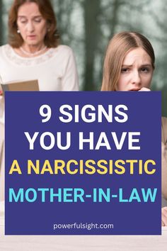 9 Signs of a Narcissistic Mother In Law Wonder