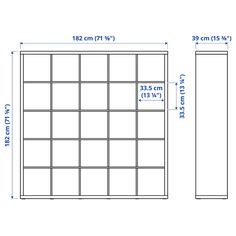 the size and width of a window with measurements for each section, including the height