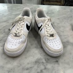 Good Used Condition. See Pictures For Any Marks/Scuffs Air Force One, Force One, Air Force Ones, Cream White, One Color, Womens Shoes Sneakers, Air Force, Nike Shoes, Nike Women