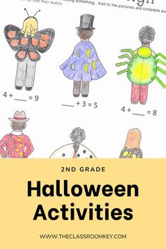 the 2nd grade halloween activities are fun for kids to do with their own hands and feet