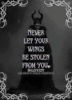 a black and white photo with the words never let your wings be stolen from you