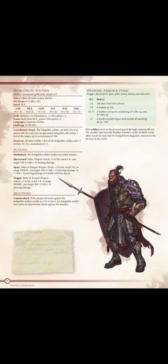 Dnd Orc, Monster Manual