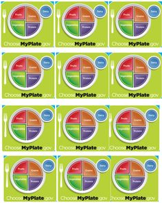 six different types of pie chart