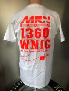 New & unworn Richie Pratt MRN Radio modified t-shirt from the early 90’s. Size medium single stitch Jerzees tee in mint shape, measuring 20” pit to pit, 25” collar to bottom. Mr Rodgers Shirt, Pay Attention To Me, Racing Shirts, Snapback Hats, Cool T Shirts, Cool Shirts, Graphic Tees, Mint, Size Medium