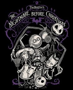 the nightmare before christmas by tim burton's t - shirt shop on threadless