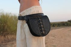 ♥ LIMITED EDITION UNIQUE LEATHER HIP BAG This Hip Belt Bag is made using 100% genuine leather and brass! Plus, it is a unique idea to carry the different essential things with you like payment cards, cell phones, pencils, a small notebook, etc. This handmade, durable, long-lasting, cleanable, and unique bag can be used on walking, dancing clubs, traveling, boating, shopping, etc. We made this bag paying more attention, but you can get it at an affordable cost.  When wearing a handmade leather hi Leather Festival Bag With Belt Included, Festival Leather Bag With Belt Included, Leather Pocket Belt, Tomorrow Land, Leather Hip Bag, Hip Belt, Dance Club, Leather Pocket, Small Notebook