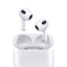 an apple airpods with two headsets attached