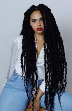 Hot Hair Colors, Faux Locs Hairstyles, Pelo Afro, Protective Hairstyles Braids, Girls Hairstyles Braids, Long Black Hair, Locs Hairstyles, Box Braids Hairstyles, Hair Color Trends