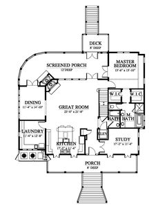 the first floor plan for this house