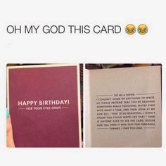 an open book with the words happy birthday written on it