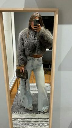 Baggy Jeans Outfit, Jean Outfit, Outfit Autumn, Baggy Jean, Ootd Winter, Love Myself, T Dress, New Years Eve Outfits, Causual Outfits