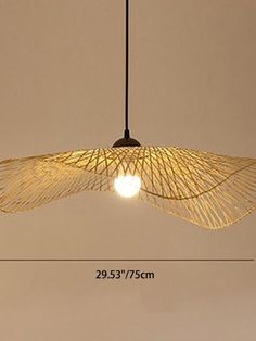 an image of a light fixture with measurements for the length and width chart on it