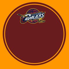 the cleveland hawks logo on an orange background