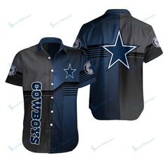 Shipping from the US. Easy 30 day return policy, 100% cotton, Double-needle neck, sleeves and hem; Roomy Unisex Fit. Cowboys Shirt Ideas, Cow Shirt, Anniversary Ideas, Cowboys Shirt, Shirt Ideas, Button Shirt, Dallas Cowboys, Upper Body, Hawaiian Shirt