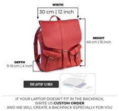 "⭐️Backpacks for laptop 13\" ➡️ https://www.etsy.com/shop/PandaUA?ref=simple-shop-header-name&listing_id=657400015&section_id=31176335 ⭐️Backpacks for laptop 15\" ➡️https://www.etsy.com/shop/PandaUA?ref=simple-shop-header-name&listing_id=657400015&section_id=31176385 backpack. ⭐️Search more designs of backpack by the link ➡️ https://www.etsy.com/shop/PandaUA?ref=shop_sugg§ion_id=22994687 Are you in search of a beautifully handcrafted but at the same time durable backpack? Made of Student Backpack With Laptop Sleeve, Leather Bookbag, Backpack For Laptop, Backpack Minimalist, Leather Backpacks School, Hipster Backpack, Durable Backpack, Monogram Backpack, Custom Backpack