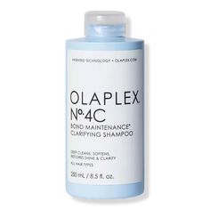 No.4C Bond Maintenance Clarifying Shampoo - OLAPLEX | Ulta Beauty Best Clarifying Shampoo, Olaplex Products, Healthier Hair, Clarifying Shampoo, Benzoic Acid, Color Shampoo, Sulfate Free Shampoo, Dry Scalp, Heavy Metals