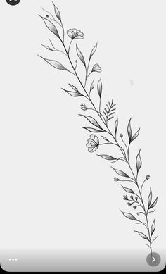 Botanical Wrap Tattoo Stencil, Shoulder Vine Tattoo Stencil, Long Floral Tattoo Design, Left Arm Tattoos For Women, Floral Vine Tattoos, Around Wrist Tattoo, Arm Wrap Tattoo