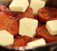 the food is prepared and ready to be cooked in the oven or on the stove