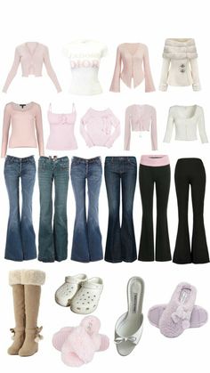 Y2K, coquette, outfit Fresa Aestethic Outfit, Different Types Of Clothes, Types Of Clothes, 00s Mode, Stile Blair Waldorf, Clothes And Shoes, Baggy Pants