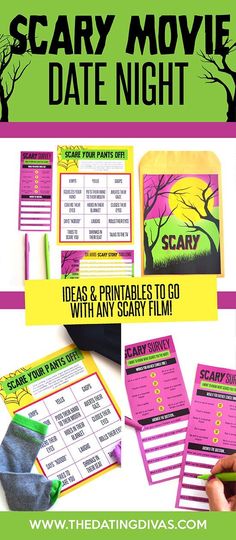 the scary movie date night is an easy and fun activity for kids