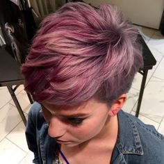 Burgundy Pixie For Thick Hair Burgundy Hair, Short Pixie Haircuts, Short Hairstyle, Short Hair Styles Pixie