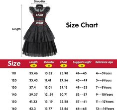 RioRand Wednesday Addams Dress Up Costume Fancy Dress Halloween Role Play Cosplay Outfits for Girls (140(9-10Years)) : Amazon.ca: Toys & Games