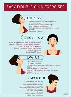 the instructions for how to do chin exercises