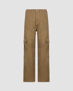 Details: Long cargo pants with side pockets designBottom Length: LongMaterials: 85% Cotton + 15% Polyester Long Cargo Pants, Y2k Cargo Pants, 90s Hip Hop Fashion, Y2k Tops, 90s Hip Hop, 90s Aesthetic, 90s Streetwear, Y2k Outfits, Grunge Style