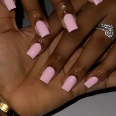 Short Acrylic Nails Simple Color, Cute Nails Acrylic Short Pink, Short Cute Simple Nails, Off Pink Nails, Buddhist Symbols Tattoos, Nail Ideas Acrylic Simple, Cute Short Simple Nails, Classy Baddie Nails Short, Cute Simple Pink Nails