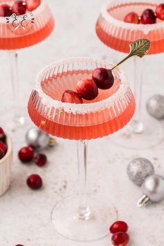 Cranberry Martini Festive Cocktails, Dessert Dips