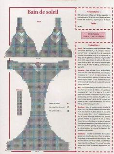 a cross - stitch pattern is shown on the back of a book page with instructions to make it