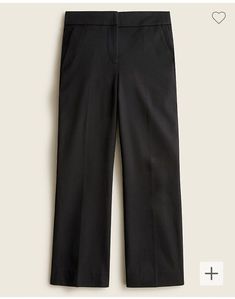 Elevate your wardrobe with these stylish J.CREW Hayden Kick Out Bi-Stretch Crop Pants, perfect for any occasion. These pants are made with bistretch cotton fabric, providing a comfortable and flattering fit. The high-rise waistline and flared leg style add a touch of sophistication to any outfit, while the black color offers versatility for a range of looks. Featuring a zip, button, and hook & eye closure, these pants are easy to put on and take off. The AJ420 model is a regular fit for size 00, Crop Pants, Hook Eye, Size 00, Cropped Pants, Put On, Black Color, J Crew, High Rise, Cotton Fabric