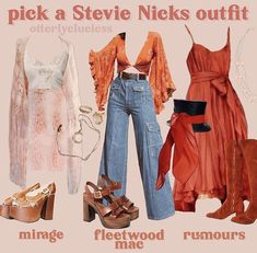 Stevie Nicks Inspired Outfits, Stevie Nicks Style, Pretty Clothes, Stevie Nicks