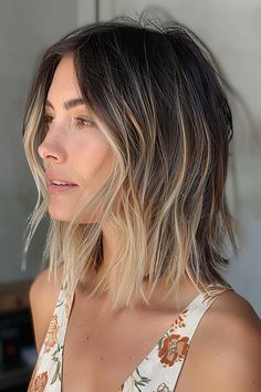 Sunkissed Blonde, Thicken Your Hair, Best Curly Haircuts, Fine Hair Cuts, Razored Haircuts, Flattering Haircuts, Short Haircuts With Bangs, Beachy Chic, Brown Hair Balayage