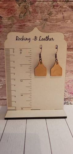 1" cow tag earrings made out of 7oz veg tan leather! Cow Tag Earrings, Cow Tag, Veg Tan Leather, Tan Leather, Making Out, Jewelry Earrings Dangle, Etsy Earrings, Dangle Drop Earrings, Cow