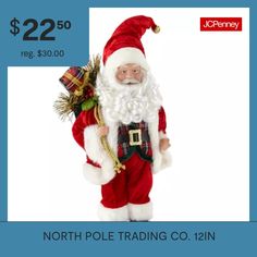 the north pole trading company is selling christmas decorations for $ 2 50 per cention